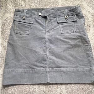 Patagonia Corduroy Skirt- Grey, size 4